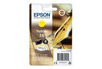 Epson 16 - 3.1 ml - geel - origineel - inktcartridge - voor WorkForce WF-2010, WF-2510, WF-2520, WF-2530, WF-2540, WF-2630, WF-2650, WF-2660, WF-2750