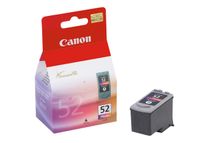 Canon CL-52 - Kleur (licht cyaan, licht magenta, zwart) - origineel - inkttank - voor PIXMA iP6210D, iP6220D, iP6310D, MP450