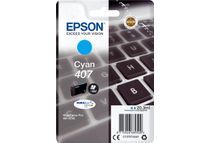 Epson 407 - maat L - cyaan - origineel - inktcartridge