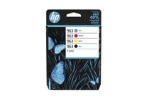 HP 963 Pack de 4 - noir et 3 couleurs - cartouche d