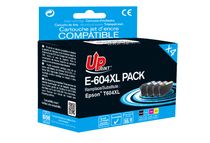 UPrint E-604XL - 4 - zwart, geel, cyaan, magenta - inktcartridge (alternatief voor: EPSON C13T10H64510)