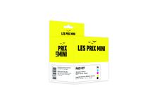 Cartouche compatible Epson 27 Réveil - pack de 4 - noir, jaune, cyan, magenta - LES PRIX MINI