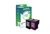 Cartouche compatible HP 305 - Pack de 2 - noir, cyan, magenta, jaune - Switch