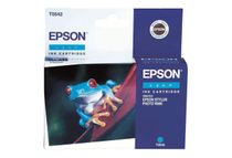 Epson T0542 - 13 ml - cyaan - origineel - blister - inktcartridge - voor Stylus Photo R1800, R800
