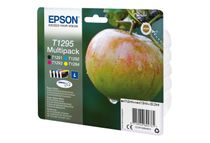 Epson T1295 Pomme - Pack de 4 - noir, cyan, magenta, jaune - cartouche d