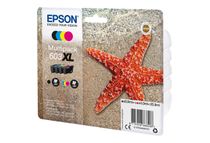 Epson 603XL Multipack - 4 - XL - zwart, geel, cyaan, magenta - origineel - blister - inktcartridge - voor Expression Home XP-2100, 2105, 3100, 3105, 4100, 4105; WorkForce WF-2810, 2830, 2835, 2850