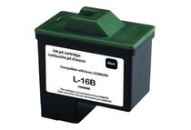 UPrint L-16B - XL-capaciteit - zwart - compatible - gereviseerd - inktcartridge (alternatief voor: Lexmark 10N0016 (#16))