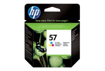 HP 57 - kleur (cyaan, magenta, geel) - origineel - inktcartridge