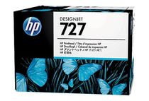 HP 727 - grijs, geel, cyaan, magenta, matzwart, fotozwart - printkop