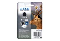 Epson T1301 - 25.4 ml - XL grootte - zwart - origineel - blister - inktcartridge - voor Stylus Office BX630, BX635, BX935; WorkForce WF-3010, 3520, 3530, 3540, 7015, 7515, 7525