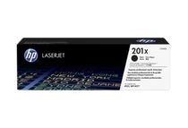 HP 201X - hoog rendement - zwart - origineel - LaserJet - tonercartridge (CF400X)