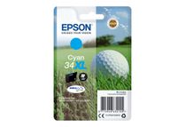 Epson 34XL Balle de golf - cyan - cartouche d