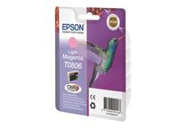 Epson T0806 - 7.4 ml - lichtmagenta - origineel - blister - inktcartridge - voor Stylus Photo P50, PX650, PX660, PX700, PX710, PX720, PX730, PX800, PX810, PX820, PX830