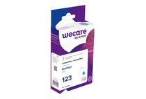 Cartouche compatible Brother LC123 - cyan - Wecare