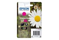 Epson 18XL - 6.6 ml - XL - magenta - original - cartucho de tinta - para Expression Home XP-212, 215, 225, 312, 315, 322, 325, 412, 415, 422, 425