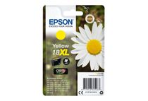 Epson 18XL - 6.6 ml - XL - amarillo - original - cartucho de tinta - para Expression Home XP-212, 215, 225, 312, 315, 322, 325, 412, 415, 422, 425