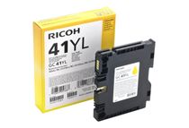 Ricoh GC 41YL - Low Yield - geel - origineel - inktcartridge - voor Ricoh Aficio SG 2100, Aficio SG 3100, Aficio SG 3110, Aficio SG 7100, SG 3110, SG 3120