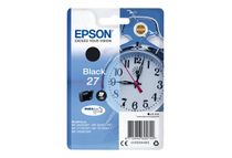 Epson 27 - 6.2 ml - negro - original - cartucho de tinta - para WorkForce WF-3620, WF-3640, WF-7110, WF-7210, WF-7610, WF-7620, WF-7710, WF-7715, WF-7720
