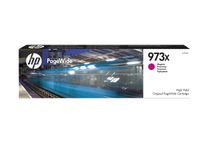 HP 973X - Alto rendimiento - magenta - original - PageWide - cartucho de tinta - para PageWide Managed MFP P57750, P55250; PageWide Pro 452, 477