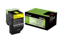 Lexmark 802S - jaune - cartouche laser d