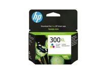HP 300XL - hoog rendement - kleur (cyaan, magenta, geel) - origineel - inktcartridge