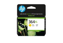 HP 364XL - 6 ml - hoog rendement - geel - origineel - inktcartridge - voor Deskjet 35XX; Photosmart 55XX, 55XX B111, 65XX, 65XX B211, 7510 C311, B110, Wireless B110