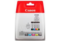 Canon CLI-571/PGI-570 - Pack de 5 - noir, noir photo, cyan, magenta, jaune - cartouche d