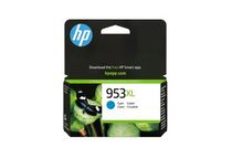 HP 953XL - 20 ml - hoog rendement - cyaan - origineel - inktcartridge - voor Officejet Pro 77XX, 82XX, 87XX