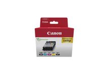 Canon CLI-581/PGI-580 - Pack de 5 - noir, noir photo, cyan, magenta, jaune - cartouche d