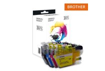 Cartouche compatible Brother LC3219XL - Pack de 4 - noir, cyan, magenta, jaune - Switch 