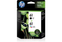 HP 61 - pack de 2 - noir , cyan, magenta, jaune - cartouche d