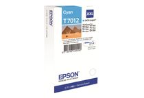Epson T7012 - XXL formaat - cyaan - origineel - blister - inktcartridge - voor WorkForce Pro WP-4015 DN, WP-4095 DN, WP-4515 DN, WP-4525 DNF, WP-4595 DNF