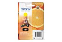 Epson 33 - 4.5 ml - geel - origineel - blister - inktcartridge - voor Expression Home XP-635, 830; Expression Premium XP-530, 540, 630, 635, 640, 645, 830, 900