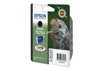 Epson T0791 - 11 ml - zwart - origineel - blister - inktcartridge - voor Stylus Photo 1500, P50, PX650, PX660, PX710, PX720, PX730, PX800, PX810, PX820, PX830