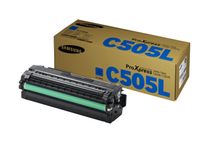 Samsung CLT-505L - cyan - cartouche laser d