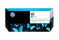 HP 80 - 17 ml - cyaan - printkop met reiniger - voor DesignJet 1050c, 1050c plus, 1055cm, 1055cm plus
