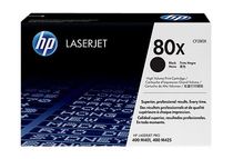 HP 80X - Pack de 2 - noir - cartouche laser d
