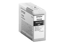 Epson T8508 - 80 ml - matzwart - origineel - inktcartridge - voor SureColor P800, P800 Designer Edition, SC-P800