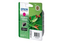 Epson T0543 - 13 ml - magenta - origineel - blister - inktcartridge - voor Stylus Photo R1800, R800