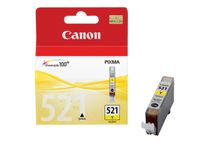Canon CLI-521Y - 9 ml - geel - origineel - inkttank - voor PIXMA iP3600, iP4700, MP540, MP550, MP560, MP620, MP630, MP640, MP980, MP990, MX860, MX870