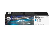 HP 991X - 193 ml - hoog rendement - cyaan - origineel - PageWide - inktcartridge - voor PageWide Color 755, MFP 77X; PageWide Managed P77740, P77750; PageWide Pro 750, 77X
