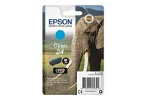 Epson 24 Eléphant - cyan - cartouche d