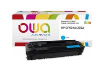 Cartouche laser compatible HP CF501A - Cyan - OWA