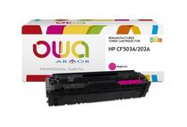 Cartouche laser compatible HP CF503A - Magenta - OWA