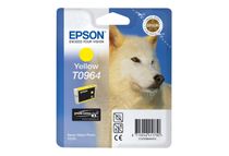 Epson T0964 - 11.4 ml - geel - origineel - blister - inktcartridge - voor Stylus Photo R2880