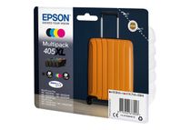 Epson 405XL Valise - pack de 4 - noir, jaune, cyan, magenta - cartouche d