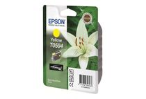Epson T0594 - 13 ml - geel - origineel - blister - inktcartridge - voor Stylus Photo R2400