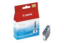 Canon CLI-8C - 13 ml - cyaan - origineel - inkttank - voor PIXMA iP3500, iP4500, iP5300, MP510, MP520, MP610, MP960, MP970, MX700, MX850, Pro9000
