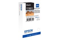 Epson T7011 - XXL formaat - zwart - origineel - blister - inktcartridge - voor WorkForce Pro WP-4015 DN, WP-4095 DN, WP-4515 DN, WP-4525 DNF, WP-4595 DNF