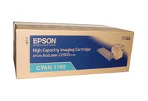 Epson 1160 - Hoge capaciteit - cyaan - origineel - tonercartridge - voor AcuLaser C2800DN, C2800DTN, C2800N